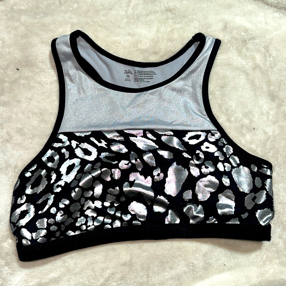 Justice sports bra size 12-14